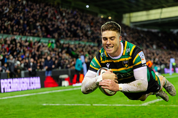 Tommy Freeman scores his 4th against Saracens